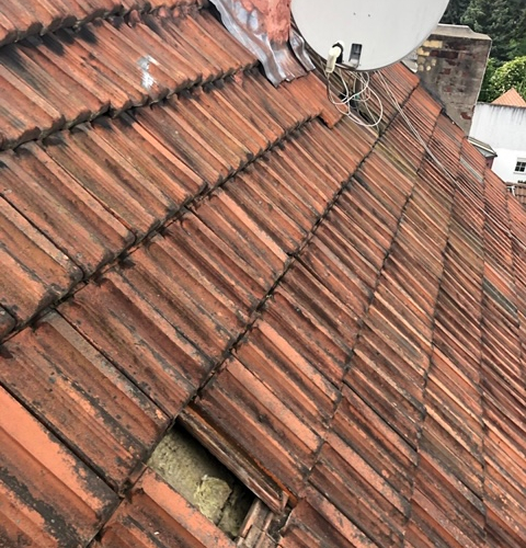 Dach und Fassade  an denkmalgeschütztes Altstadt-Objekt
