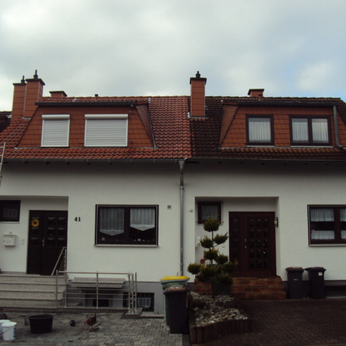Reihenhaus-Dachsanierung