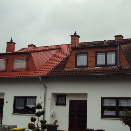 Reihenhaus-Dachsanierung
