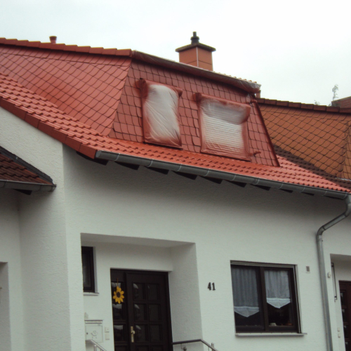 Reihenhaus-Dachsanierung