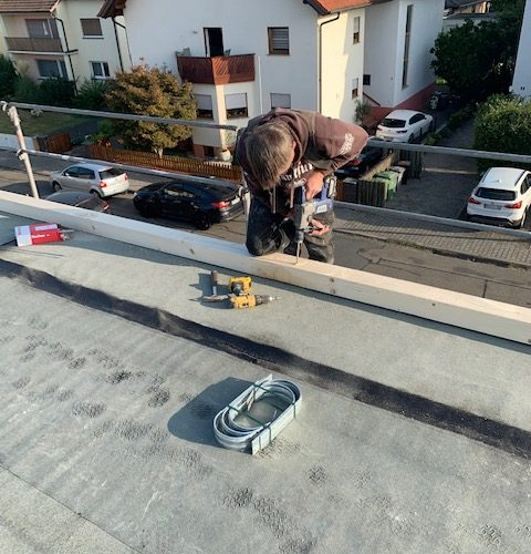182m² Flachdach für privat und gewerbliches Gebäude