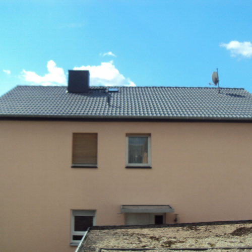 Fassadenverkleidung mit Schiefer