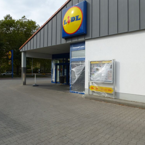 Dachreinigung und Beschichtung bei Lidl in Leipzig