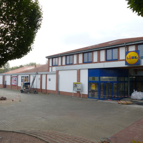 Dachreinigung und Beschichtung bei Lidl in Berlin